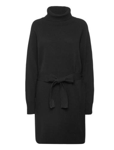 Mini Knit Dress Polvipituinen Mekko Black IVY OAK