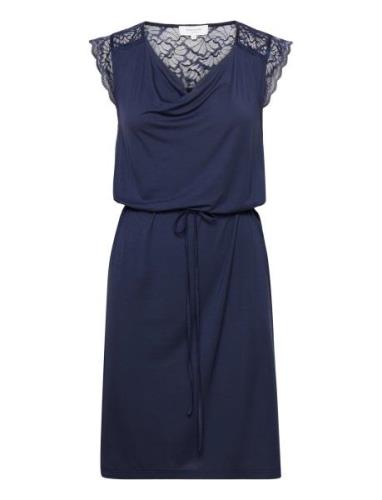Dress Polvipituinen Mekko Blue Rosemunde