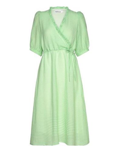 Ippakb Dress Polvipituinen Mekko Green Karen By Simonsen