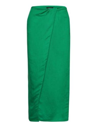 Skirt Sofia Polvipituinen Hame Green Lindex