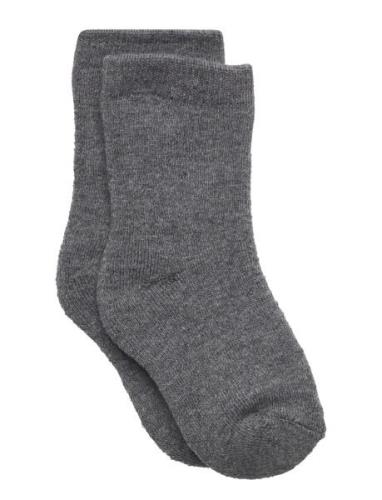 Nmmwaksi Wool Terry Sock Xxiii Sukat Grey Name It