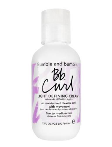 Bb. Curl Light Defining Cream Travel Hiusvoide Hiusten Muotoilu Nude B...