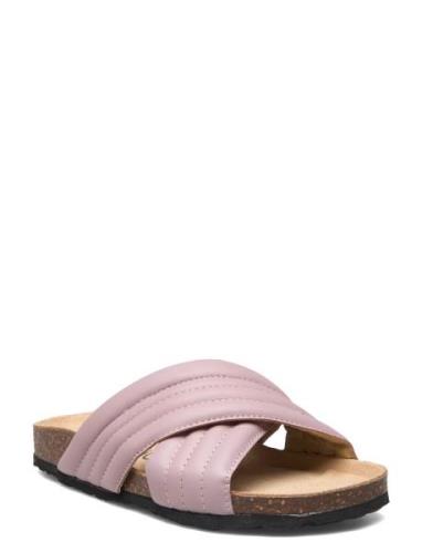 Biadonna Puffer Slide Matalapohjaiset Sandaalit Pink Bianco
