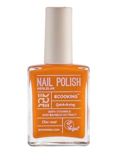 Nail Polish 14 - Orange Kynsilakka Meikki Orange Ecooking