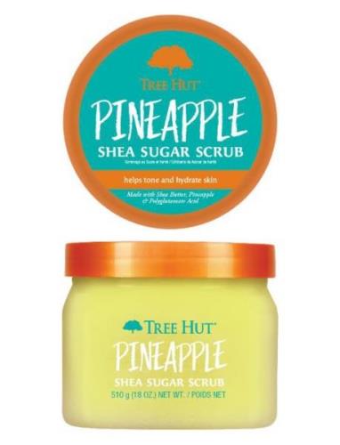 Shea Sugar Scrub Pineapple Kuorinta-aine Vartalonkuorinta Nude Tree Hu...