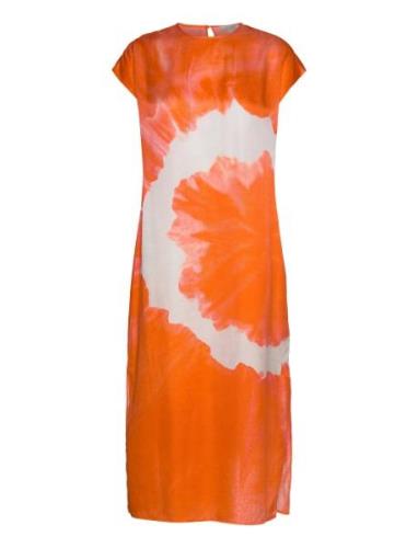 Etta Mariana Dress Polvipituinen Mekko Orange AllSaints