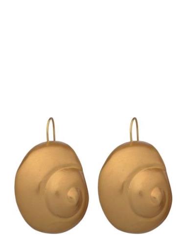 Metallic Shell Earrings Korvakoru Korut Gold Mango
