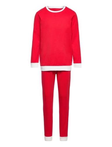 Pajama Christmas Santa Gingerb Pyjamasetti Pyjama Red Lindex