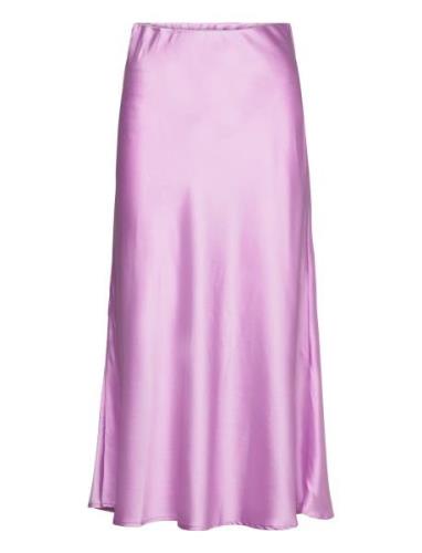 Loui Skirt Polvipituinen Hame Purple A-View