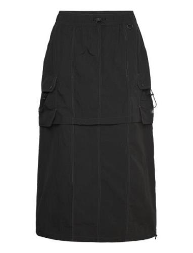 Jackson Skirt W Polvipituinen Hame Black Dickies