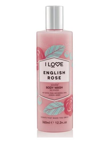 I Love Signature Body Wash English Rose 360Ml Suihkugeeli Nude I LOVE