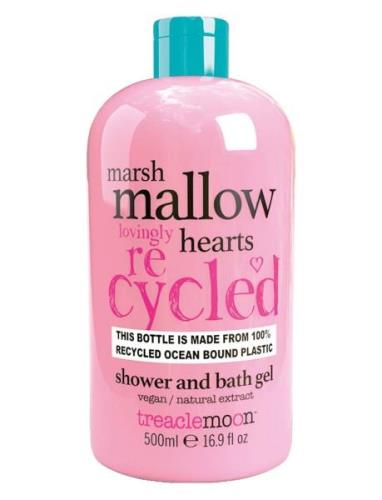 Treaclemoon Marshmallow Hearts Shower Gel 500Ml Suihkugeeli Nude Treac...