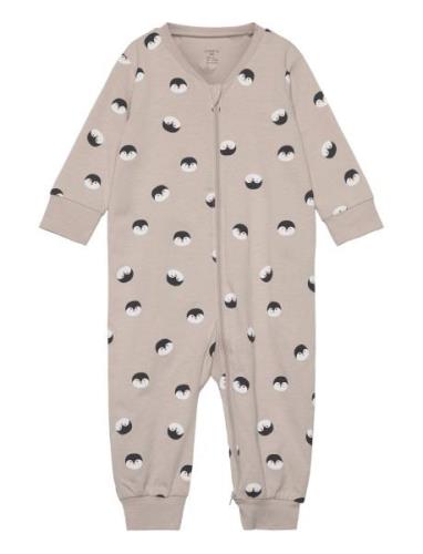 Pyjamas Penguine At Back Pyjama Sie Jumpsuit Haalari Cream Lindex