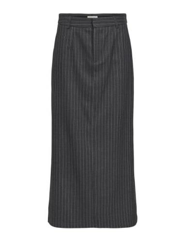 Objadona Hw Ancle Skirt E Wi 23 Pitkä Hame Grey Object