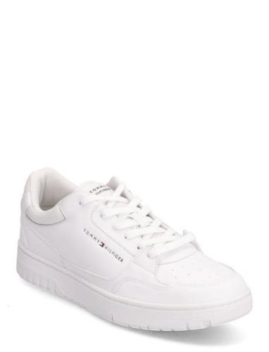 Th Basket Core Leather Ess Matalavartiset Sneakerit Tennarit White Tom...