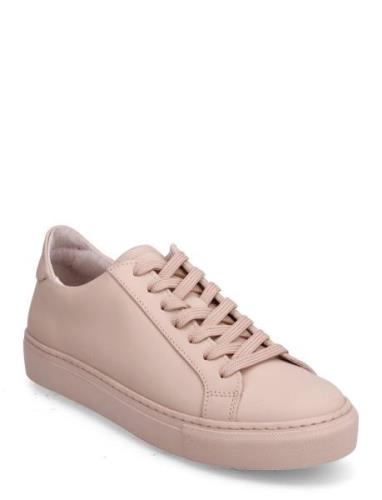 Type - Pink Rubberised Leather Matalavartiset Sneakerit Tennarit Pink ...