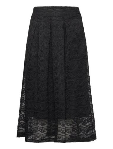 Sinaloa Skirt Polvipituinen Hame Black Lollys Laundry