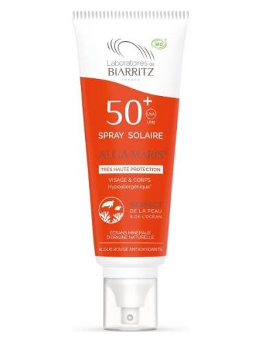 Laboratoires De Biarritz, Alga Maris Sunscreen Spray Spf50+, 100 Ml Au...