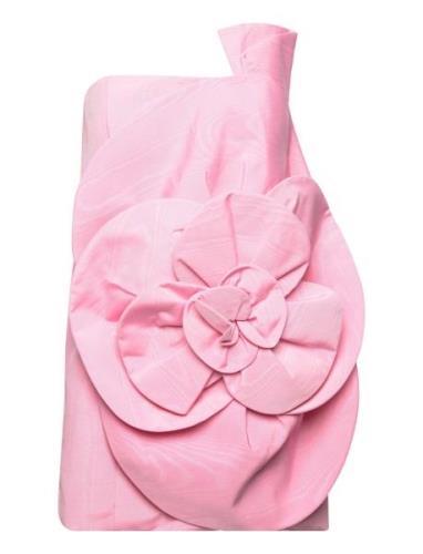 Domonique Mini Dress Lyhyt Mekko Pink Bardot