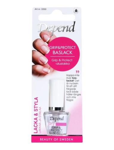 Grip & Protect Baslack Se/Fi Kynsienhoito Nude Depend Cosmetic