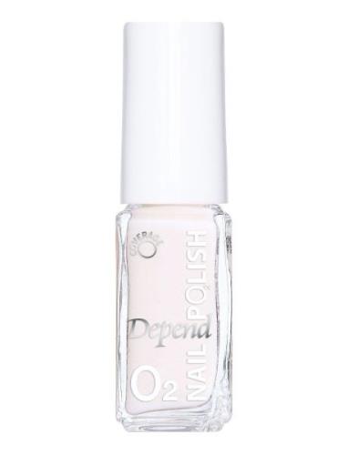 Minilack Oxygen Färg A129 Kynsilakka Meikki Pink Depend Cosmetic