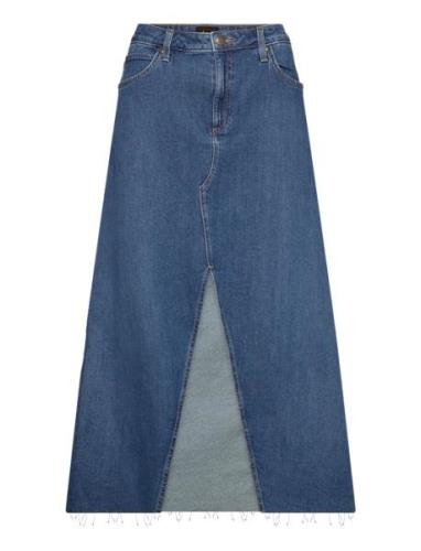 Maxi Skirt Pitkä Hame Blue Lee Jeans