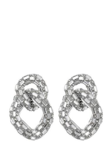 Sparkle Crystal Earring Korvakoru Korut Silver By Jolima
