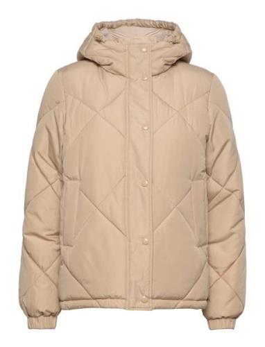 Slfmonika Puffer Jacket Tikkitakki Beige Selected Femme