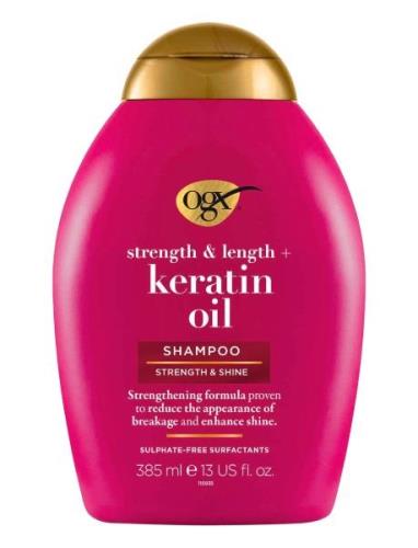 Keratin Oil Shampoo 385 Ml Shampoo Nude Ogx