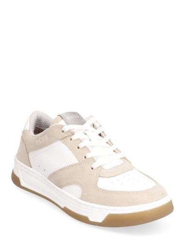 Baltimore_Tenn_Fsw Matalavartiset Sneakerit Tennarit Beige BOSS