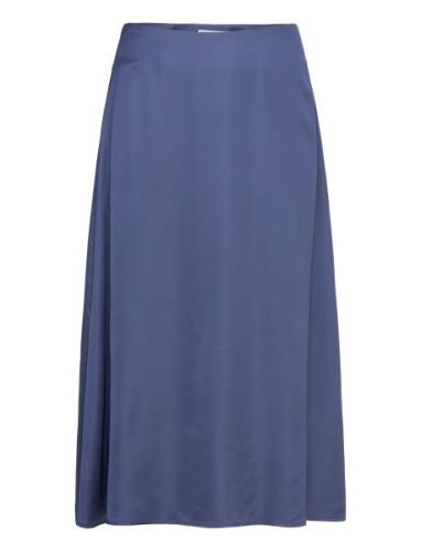 Woven Skirts Polvipituinen Hame Blue Marc O'Polo