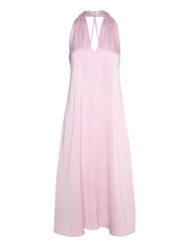 Sacille Dress 12959 Polvipituinen Mekko Pink Samsøe Samsøe