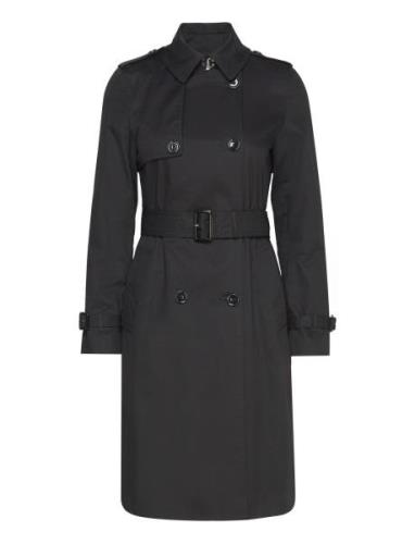 Classic Trench Coat With Belt Trenssi Takki Black Mango