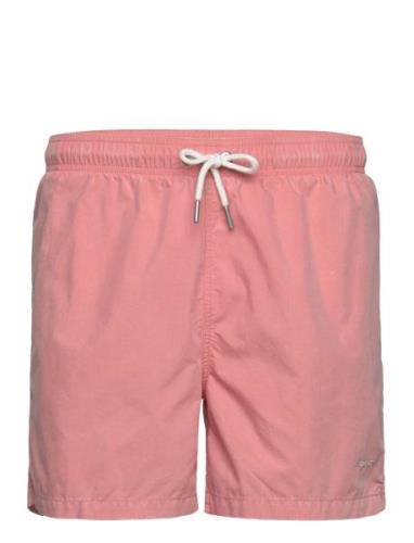 Sunfaded Swim Shorts Uimashortsit Pink GANT