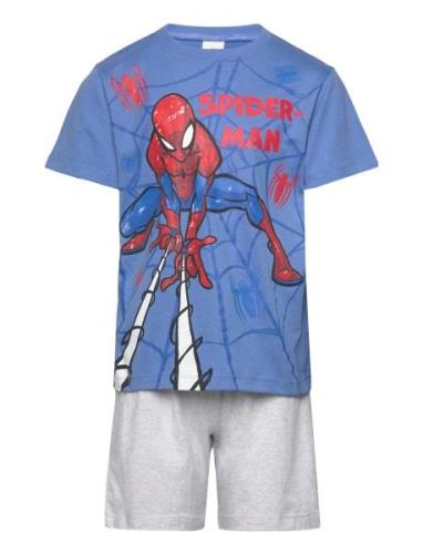 Pyjama Pyjamasetti Pyjama Blue Spider-man