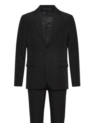 Rubenbbkaroaxel Suit Puku Black Bruuns Bazaar