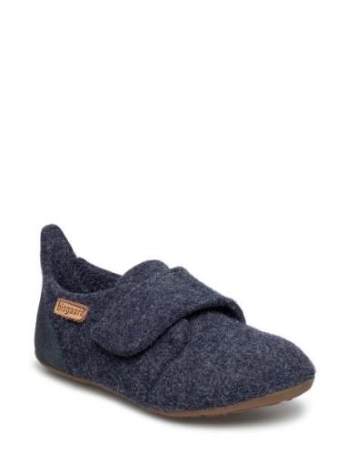 Bisgaard Casual Wool Aamutossut Sisäkengät Blue Bisgaard