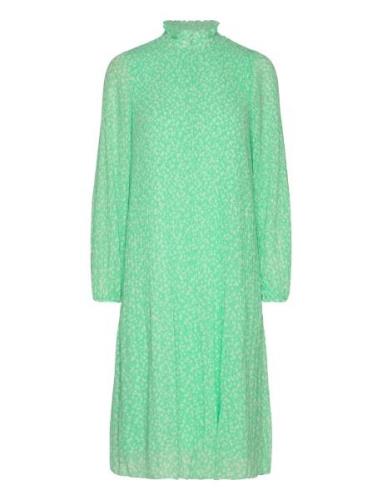 Binacras Dress Polvipituinen Mekko Green Cras
