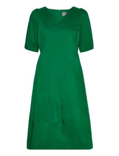 Cuantoinett Ss Dress Polvipituinen Mekko Green Culture