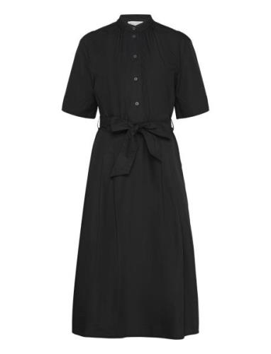 Woven Dresses Polvipituinen Mekko Black Marc O'Polo