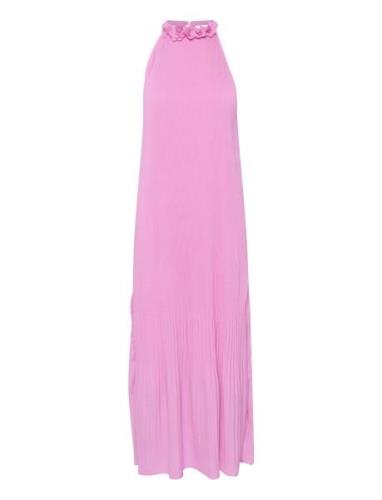 Crbellah Dress - Kim Fit Maksimekko Juhlamekko Pink Cream