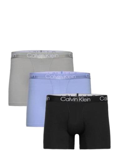 Boxer Brief 3Pk Bokserit Black Calvin Klein