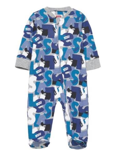 Levi's ® Jumbled Footed Coverall Pyjama Sie Jumpsuit Haalari Grey Levi...