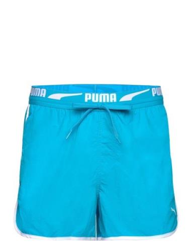 Puma Swim Men Track Short Shorts 1P Uimashortsit Blue Puma Swim