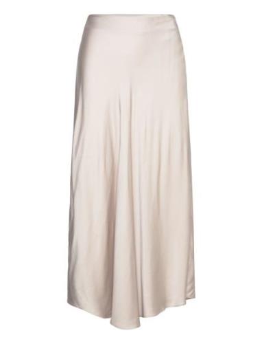 Skirts Light Woven Polvipituinen Hame Cream Esprit Casual