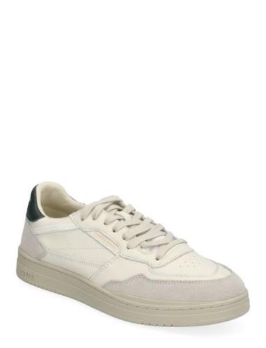 Elan Leather Ecru Jasper Matalavartiset Sneakerit Tennarit White Pompe...