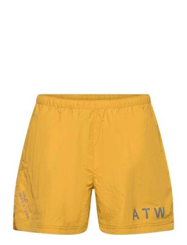 Halo Atw Nylon Shorts Uimashortsit Yellow HALO