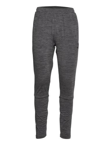 Hmlaston Tapered Pants Sport Sport Pants Grey Hummel