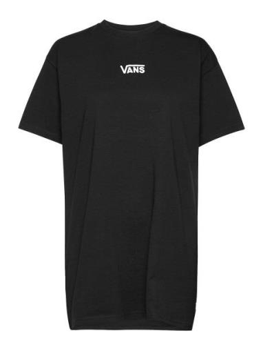 Wm Center Vee Tee Dress Sport T-shirts & Tops Short-sleeved Black VANS