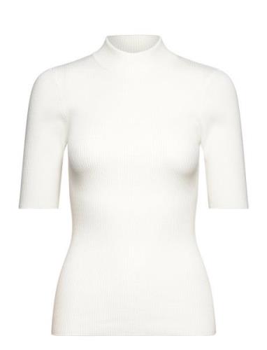 Nubia Ss Pullover Tops Knitwear Jumpers White Nümph